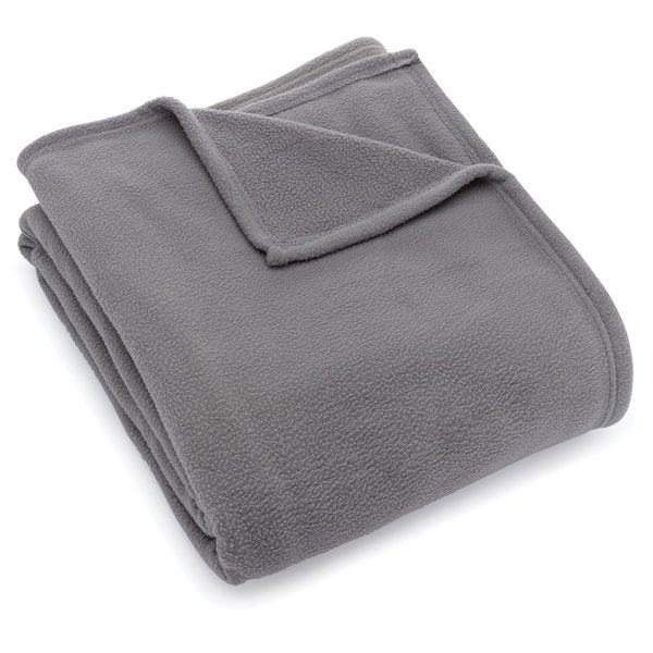 Blanket,  Polar Fleece,  66x90,  Grey