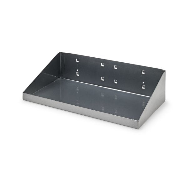 12 In. W x 6 In. D Silver Epoxy Coated Steel Shelf for LocBoard