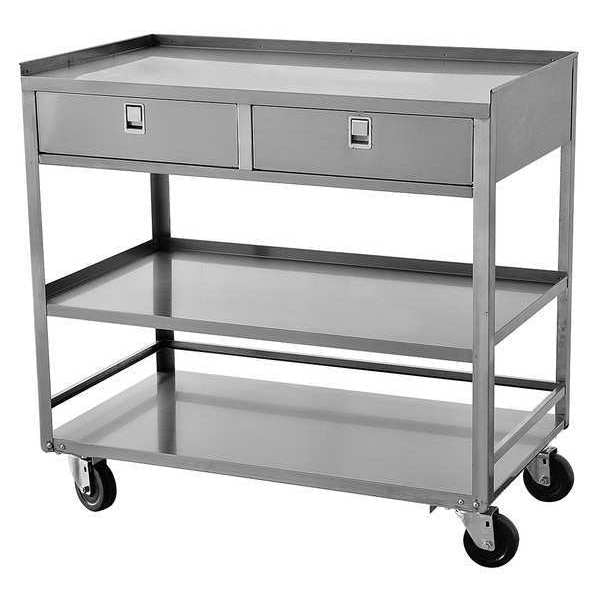 Mobile Equipment Stand, 500 lb., 35 In. H