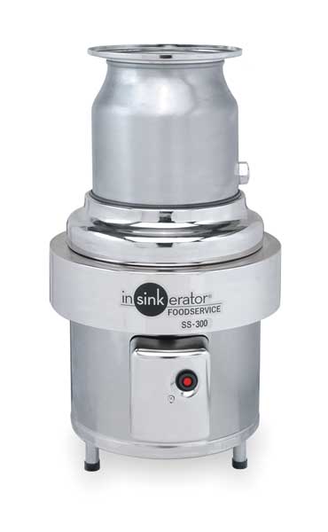 Garbage Disposal, Commercial, 3 HP