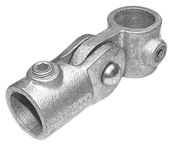 Structural Pipe Fitting,  Single-Swivel Socket,  Cast Iron,  2 in Pipe Size,  50000 lb Tensile Strength