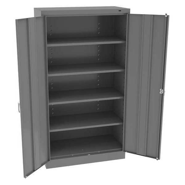 24 ga. Carbon Steel Storage Cabinet,  36 in W,  66 in H,  Stationary