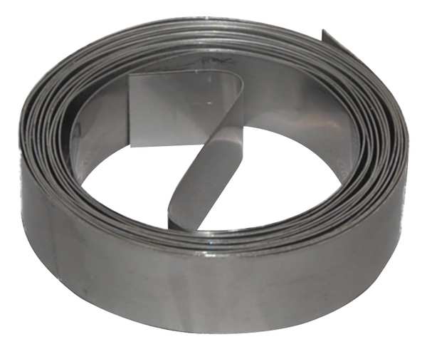 Duct Strapping,  Galvanized Steel,  24 GA,  1 in W x