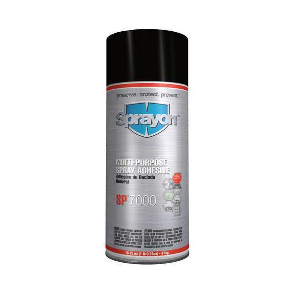 Spray Adhesive,  SP 7000 Series,  Off-White,  16.75 oz,  Aerosol Can