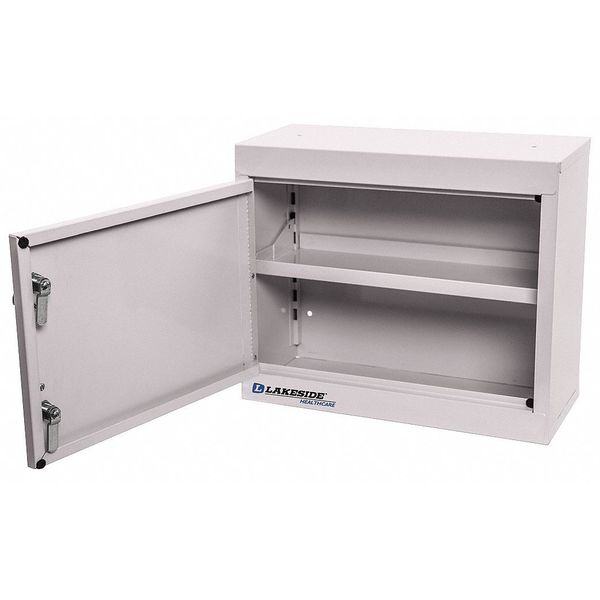 Narcotics Cabinet,  (1) Shelf,  (1) Door,  Double Lock - Beige