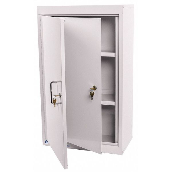 Narcotics Cabinet,  (2) Shelves,  Double Door,  Double Lock - Beige