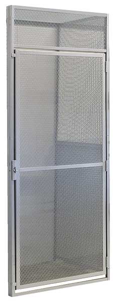 Bulk Storage Locker Add-On,  36 in W,  36 in D,  90 in H,  0 Shelves,  1 Doors,  Steel,  Unassembled