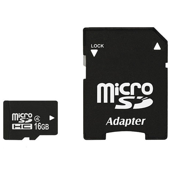 Memory Card with Adapter, 16 GB, 4 MB