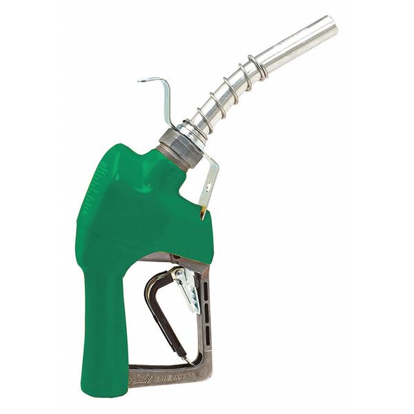 Fuel Nozzle, Diesel, Green, hook