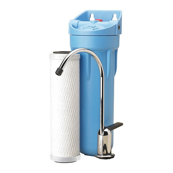 1/4" inlet Undersink Water Filtration System with CB3 Cartridge