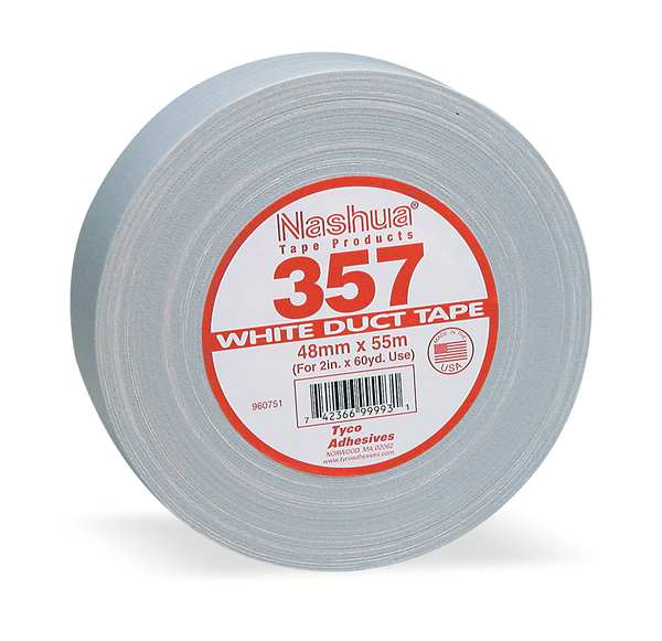 Duct Tape, 72mm x 55m, 13 mil, White
