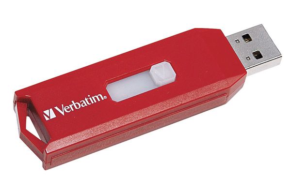 Store 'n' Go USB Flash Drive, 16 GB, Red