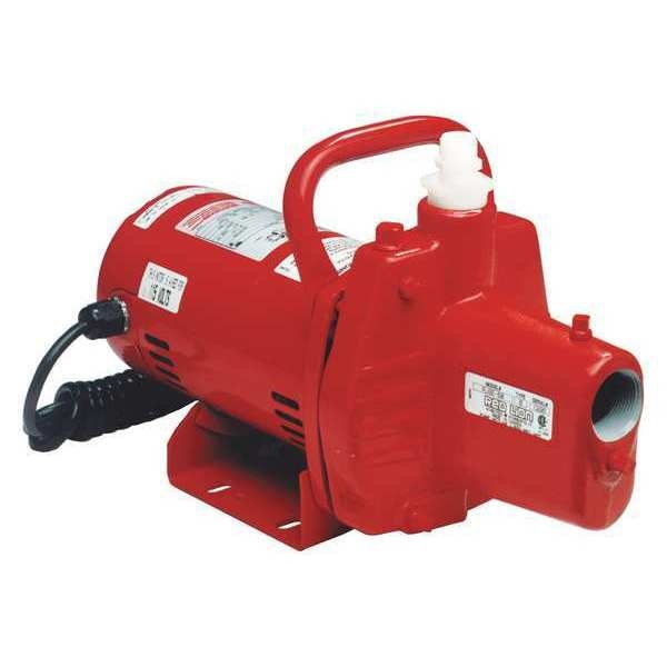 Sprinkler Pump, Portable, SS, 1/2 HP, 115V