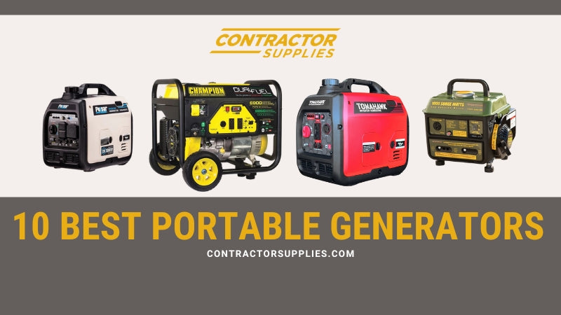10 Best Portable Generators for Contractors - Contractor Building Supplies