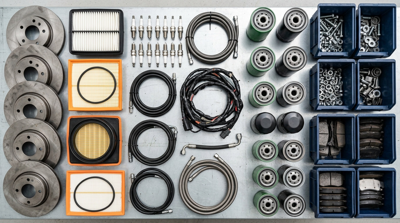 Why Professional-Grade Sourcing Beats Consumer Auto Parts Stores for Industrial Fleets