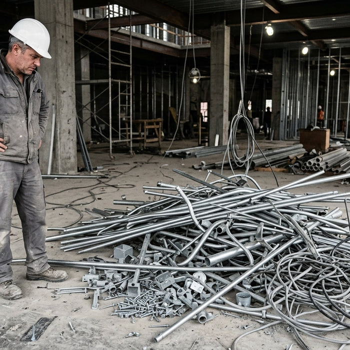 Why Professional-Grade Supplies Racks Are the Secret to Jobsite Profitability