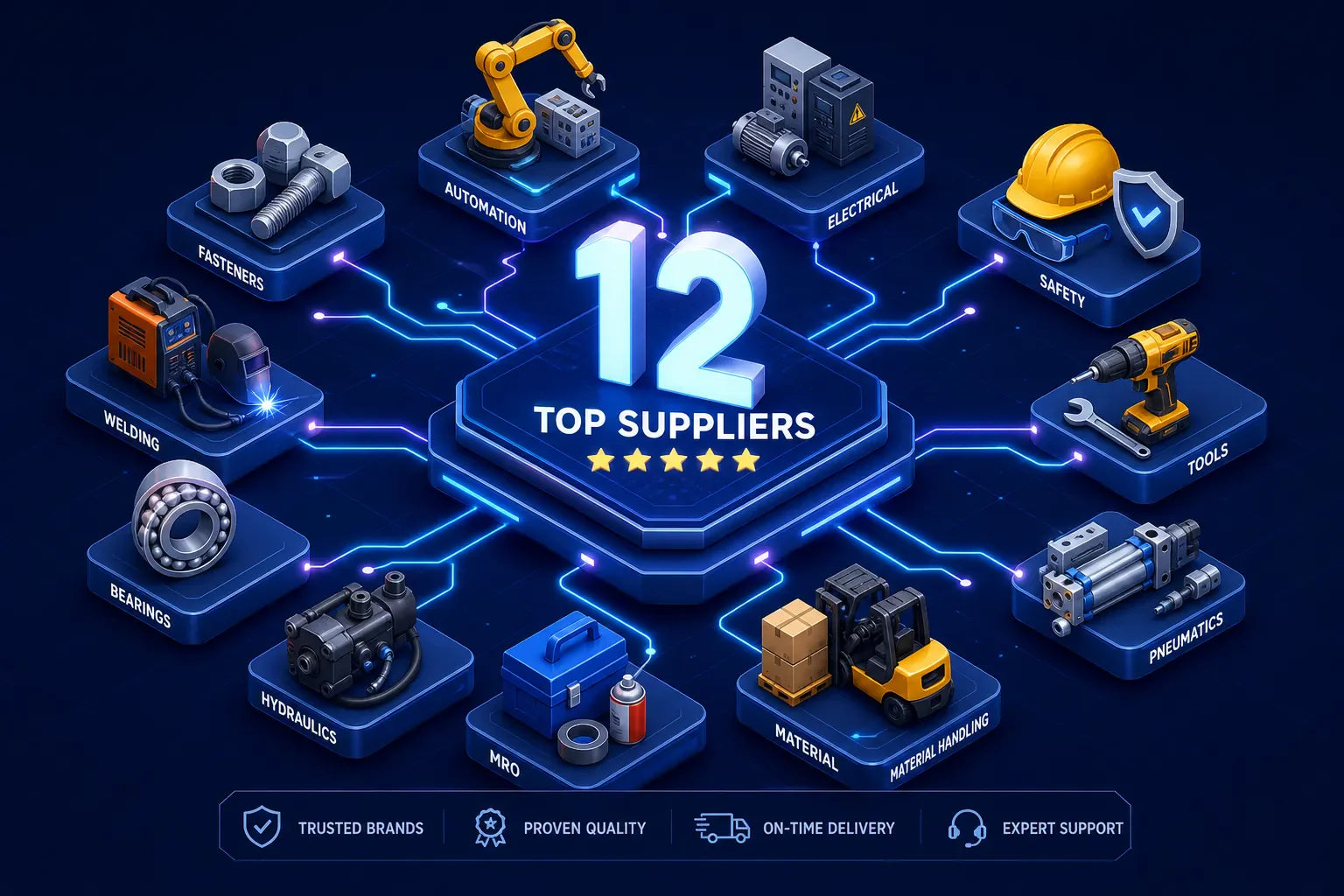 12 Industrial Suppliers Every Pro Should Know in 2026