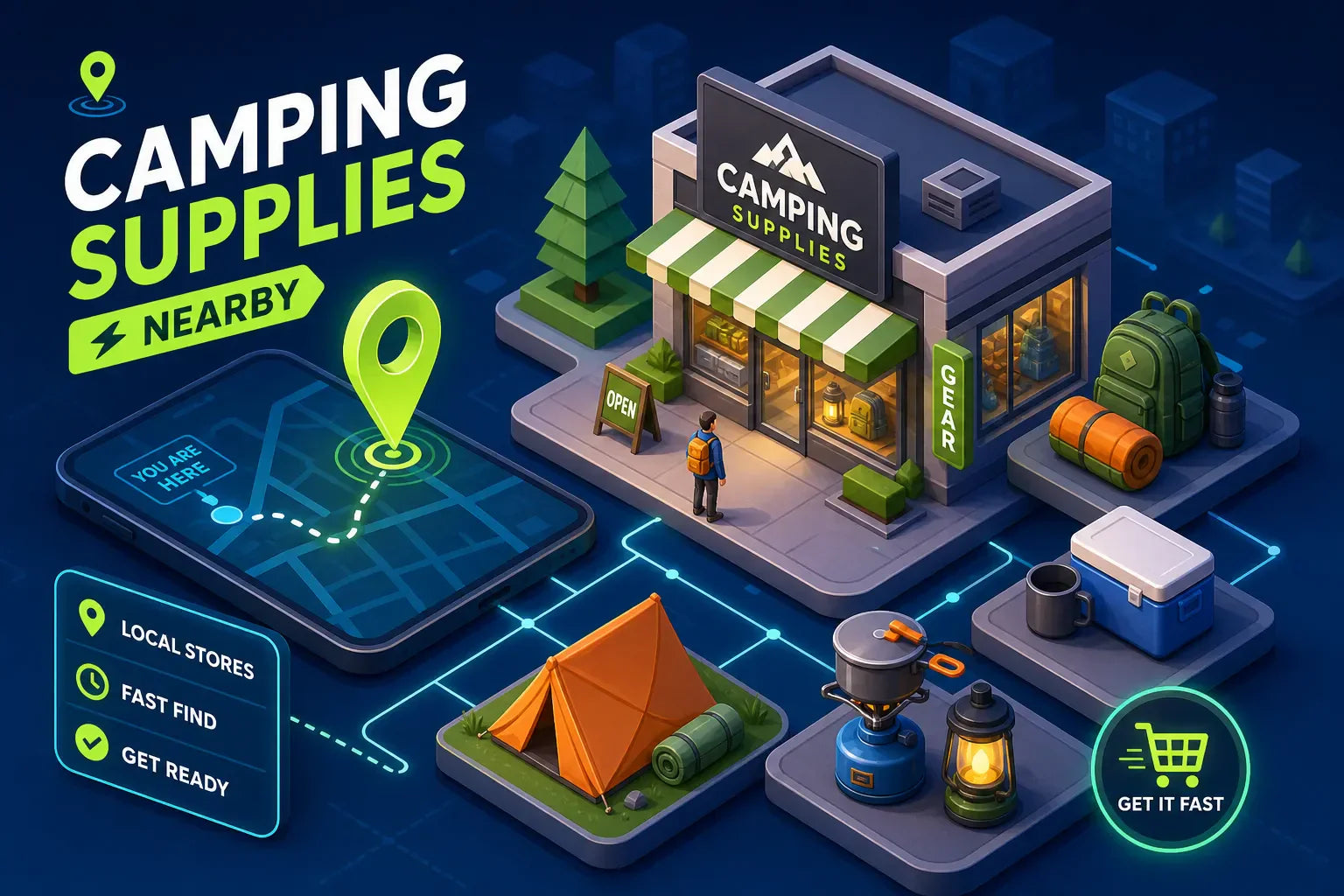 Where to Find Camping Supplies Near You Fast