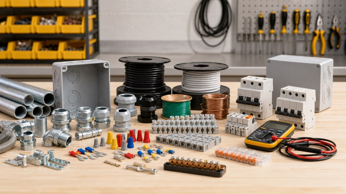 Electrical supplies and wiring accessories