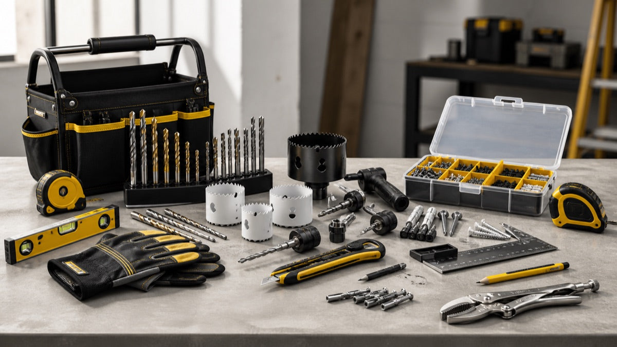 Contractor tools and jobsite accessories
