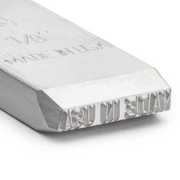 Steel Hand Stamp MADE IN USA, 1/8"