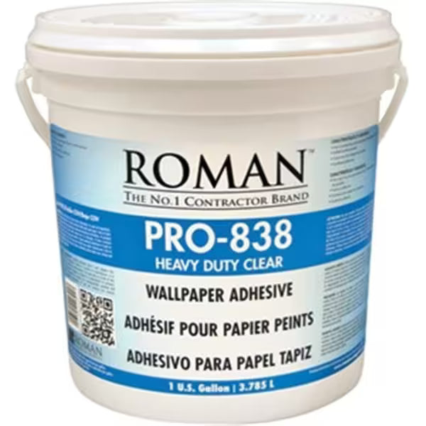 PRO-838 1 Gallon Clear Heavy Duty Adhesive