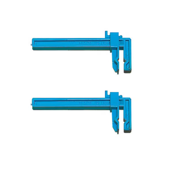 Mini Plastic Clamps, 3 Inch Capacity, 2PK