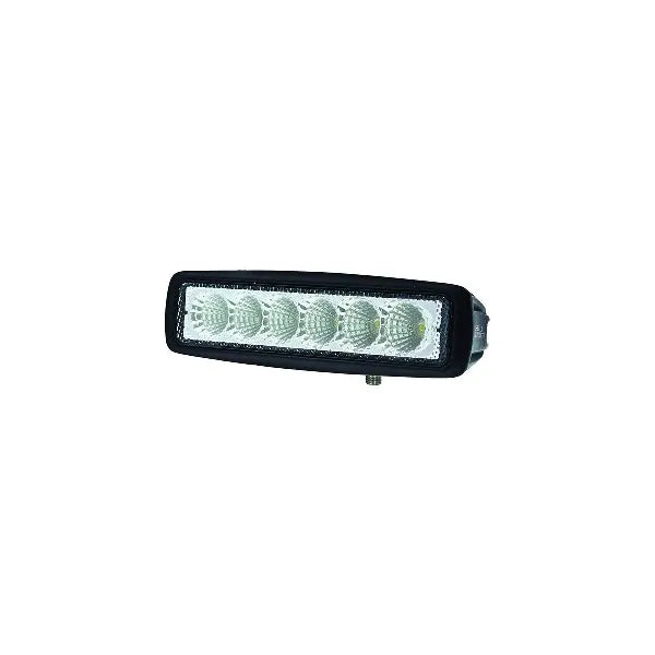Value Fit Mini 6 LED Flood Light Bar - Black