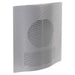 Recessed Electric Wall-Mount Heater, Recessed or Surface, 1800 to 4800 W, 208V AC, Aluminum