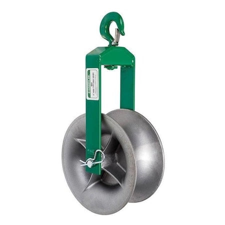 Cable Puller Sheave,Hook Type,12 In