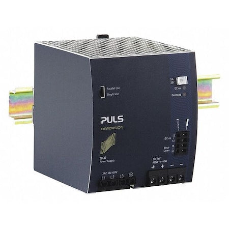 DC Power Supply, 380/480V AC, 24/28V DC, 960 W, 40 A, DIN Rail