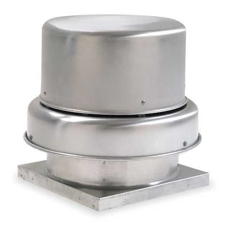 Downblast Vent,Direct Drive,13-1/4 In