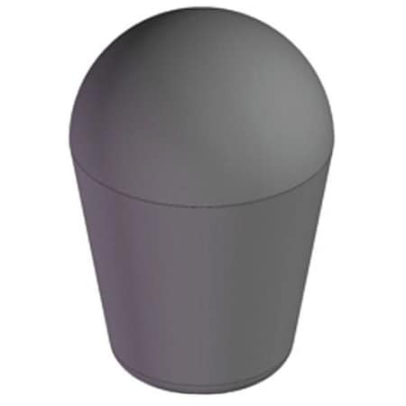 Shift Knob, 1/2-13 Thread Size, 2-1/2"L, Steel