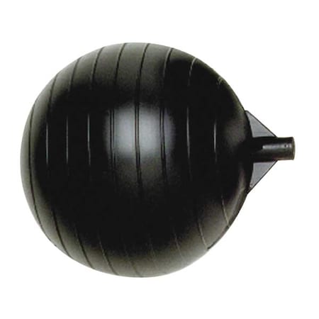Float Ball, Round, Polyethylene, 6 In
