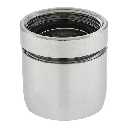 2.2 gpm Outlet, 13/16 in - 24 Thread Size, Chrome, Brass