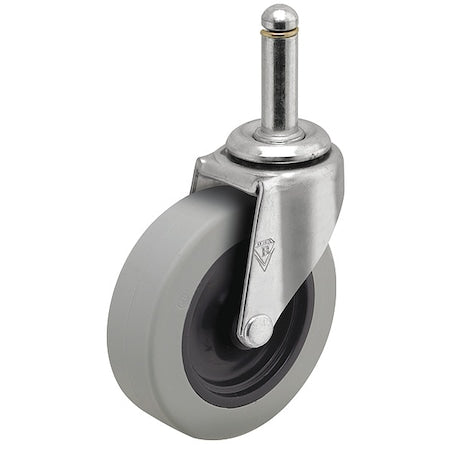3" X 13/16" Non-Marking Polyurethane Swivel Caster, No Brake, Loads Up To 120 lb