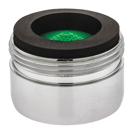 1.5 gpm Outlet, 13/16 in - 27 Thread Size, Chrome, Brass