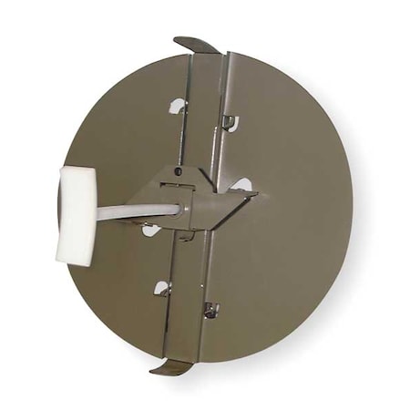 Snap-On Backdraft Damper,14"Duct Dia.