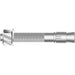 SUP-R-STUD + Wedge Anchor, 1/4" Dia., 1-3/4" L, 316 stainless steel Plain, 20 PK