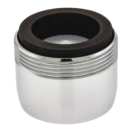 0.35 gpm Outlet, 15/16 in - 27, 55/64 in - 27 Thread Size, Chrome, Brass