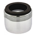0.35 gpm Outlet, 15/16 in - 27, 55/64 in - 27 Thread Size, Chrome, Brass