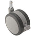 75mm Non-Marking Thermoplastic Elastomer Swivel Caster, Side Brake, Loads Up To 165 lb