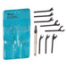 Open End Wrench Set,9Pc,4In,SAE