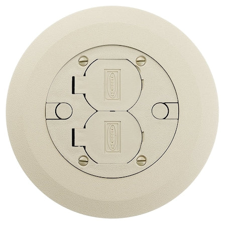 Electrical Box Cover, Round, Non-Metallic