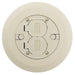 Electrical Box Cover, Round, Non-Metallic