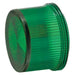 Pilot Light Lens, 30mm, Green, Plastic, PK5