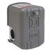 Pressure Switch, Standard, DPST, 1 Ports, 1/4" FNPS, 5 to 80 psi Range, Polypropylene