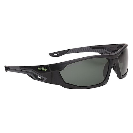 MERCURO, Safety Glasses, Anti-Fog & Anti-Scratch, Gray Lens, Black Frame, Full-Frame, Polarized