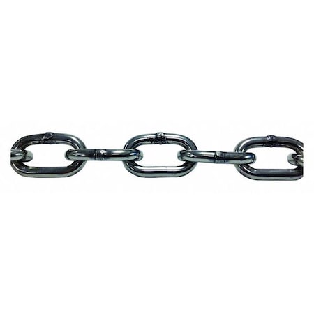 Chain,10 ft L,Trade Size 1/8 in.,304L SS