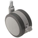 75mm Non-Marking Thermoplastic Elastomer Swivel Caster, Side Brake, Loads Up To 165 lb